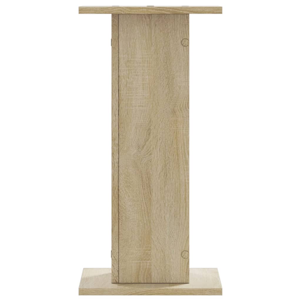 vidaXL Βάσεις Ηχείων 2 Τεμ. Sonoma Δρυς 30x30x60εκ. Επεξεργασμένο Ξύλο