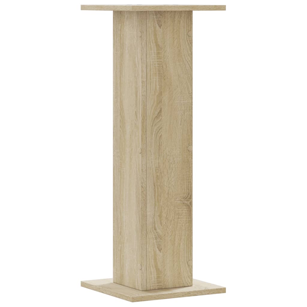 vidaXL Βάσεις Ηχείων 2 Τεμ. Sonoma Δρυς 30x30x80εκ. Επεξεργασμένο Ξύλο