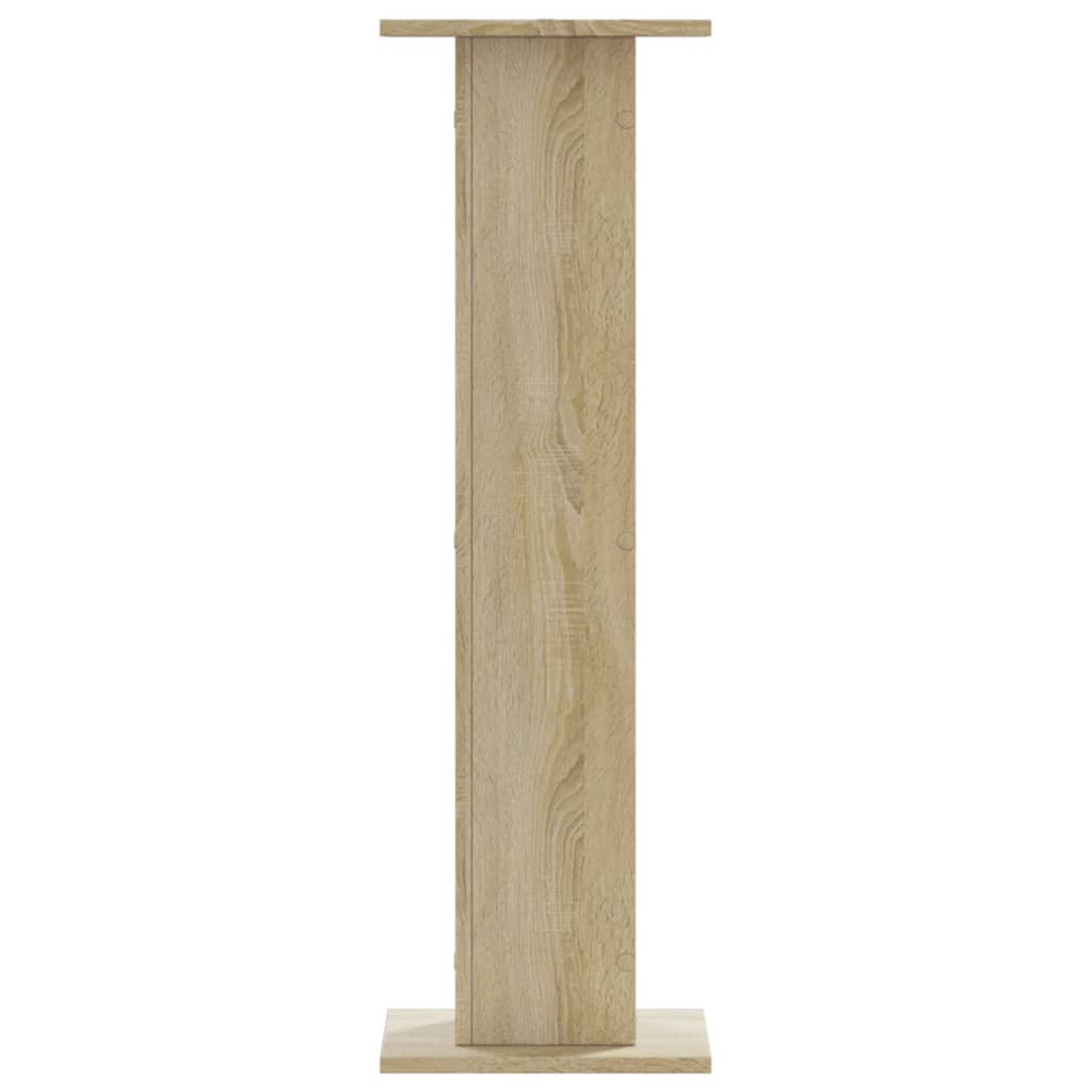 vidaXL Βάσεις Ηχείων 2 Τεμ. Sonoma Δρυς 30x30x95εκ. Επεξεργασμένο Ξύλο