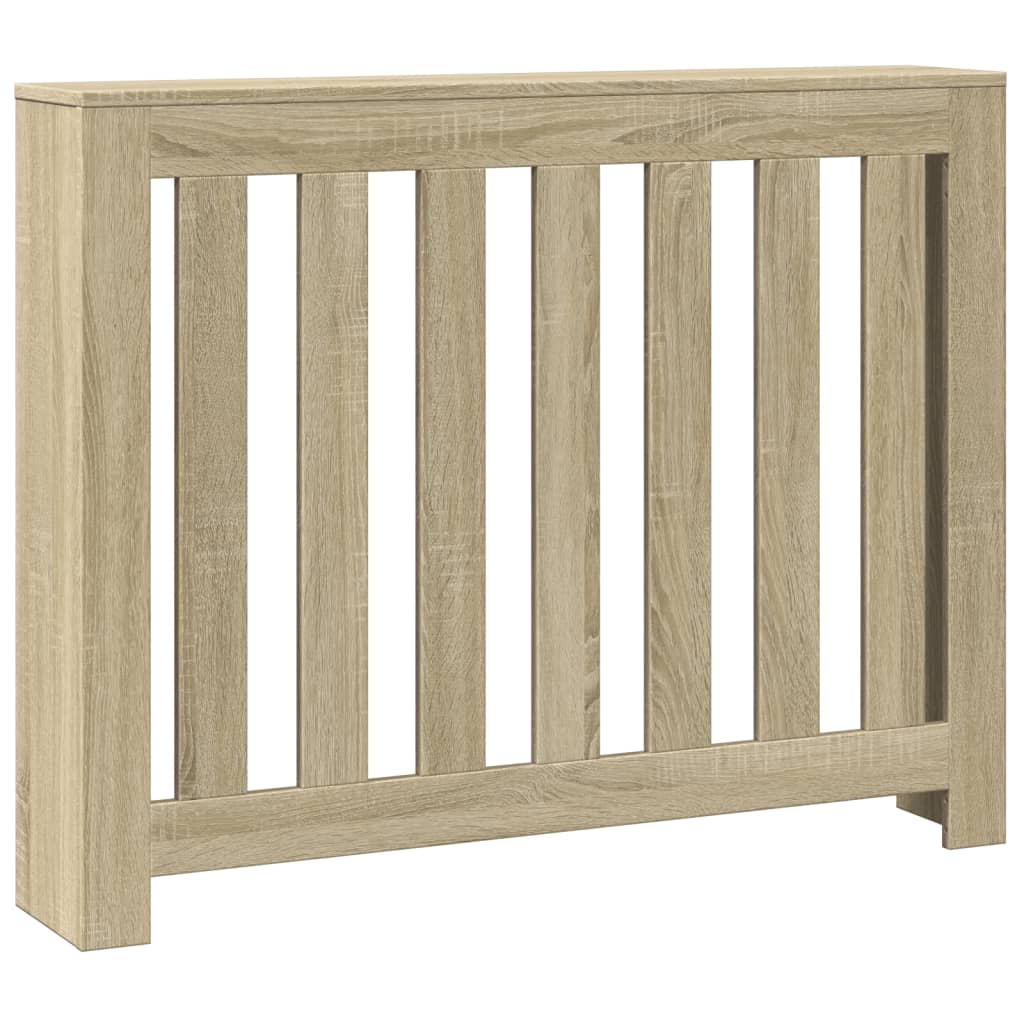 vidaXL Κάλυμμα Καλοριφέρ Sonoma Δρυς 104x20x82 εκ. Επεξεργασμένο Ξύλο