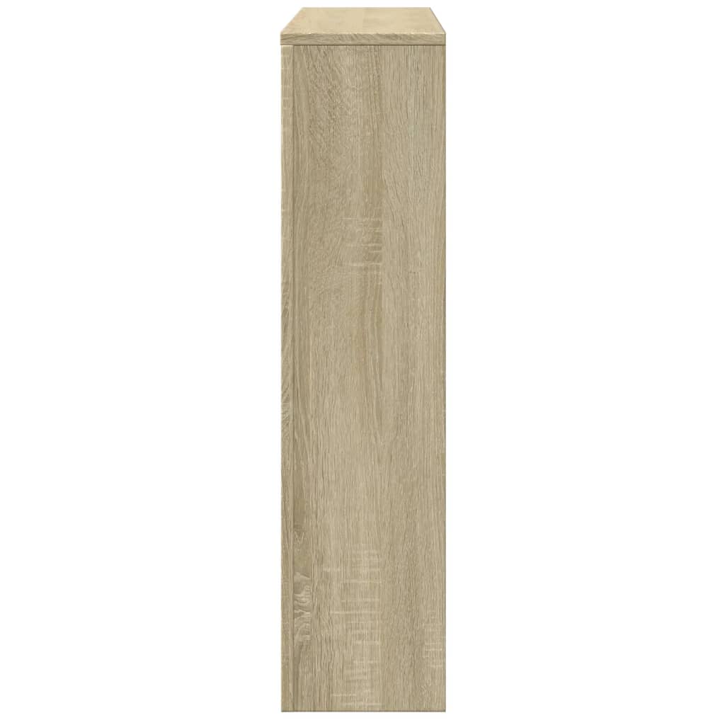vidaXL Κάλυμμα Καλοριφέρ Sonoma Δρυς 149x20x82 εκ. Επεξεργασμένο Ξύλο