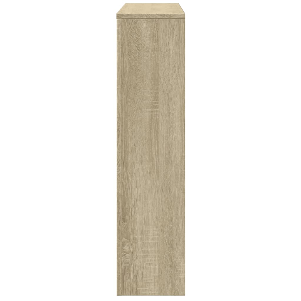 vidaXL Κάλυμμα Καλοριφέρ Sonoma Δρυς 175x20x82 εκ. Επεξεργασμένο Ξύλο