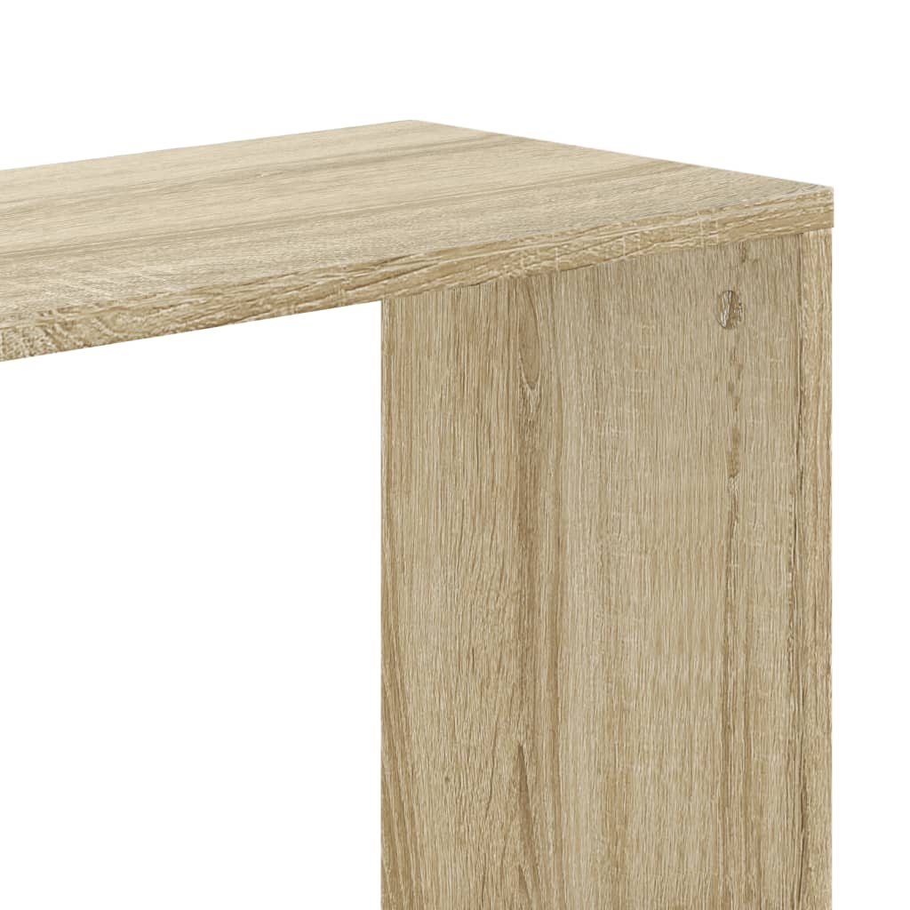 vidaXL Βιβλιοθήκη 5Επιπέδων Sonoma Δρυς 45x23,5x162,5εκ. Επεξεργ. Ξύλο