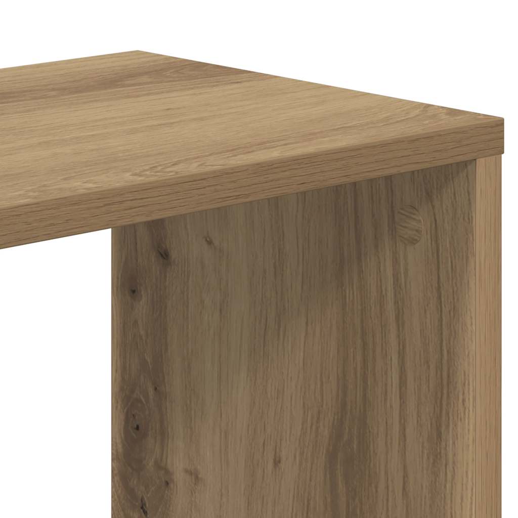 vidaXL Βιβλιοθήκη 5 Επιπέδων Δρυς 45x23,5x162,5 εκ. Επεξεργ. Ξύλο