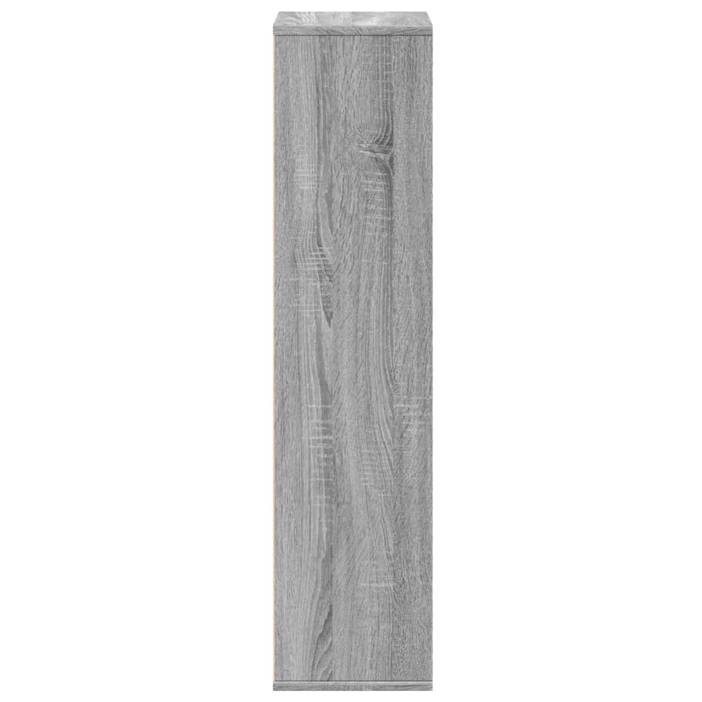 vidaXL Βιβλιοθήκη Γκρι Sonoma 50x25x105 εκ. από Επεξεργ. Ξύλο