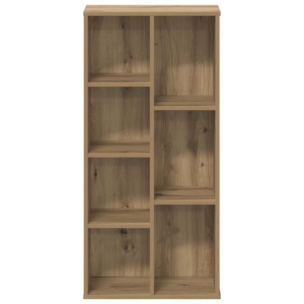 vidaXL Βιβλιοθήκη Αρτισιανή Δρυς 50x25x105 εκ. από Επεξεργασμένο Ξύλο
