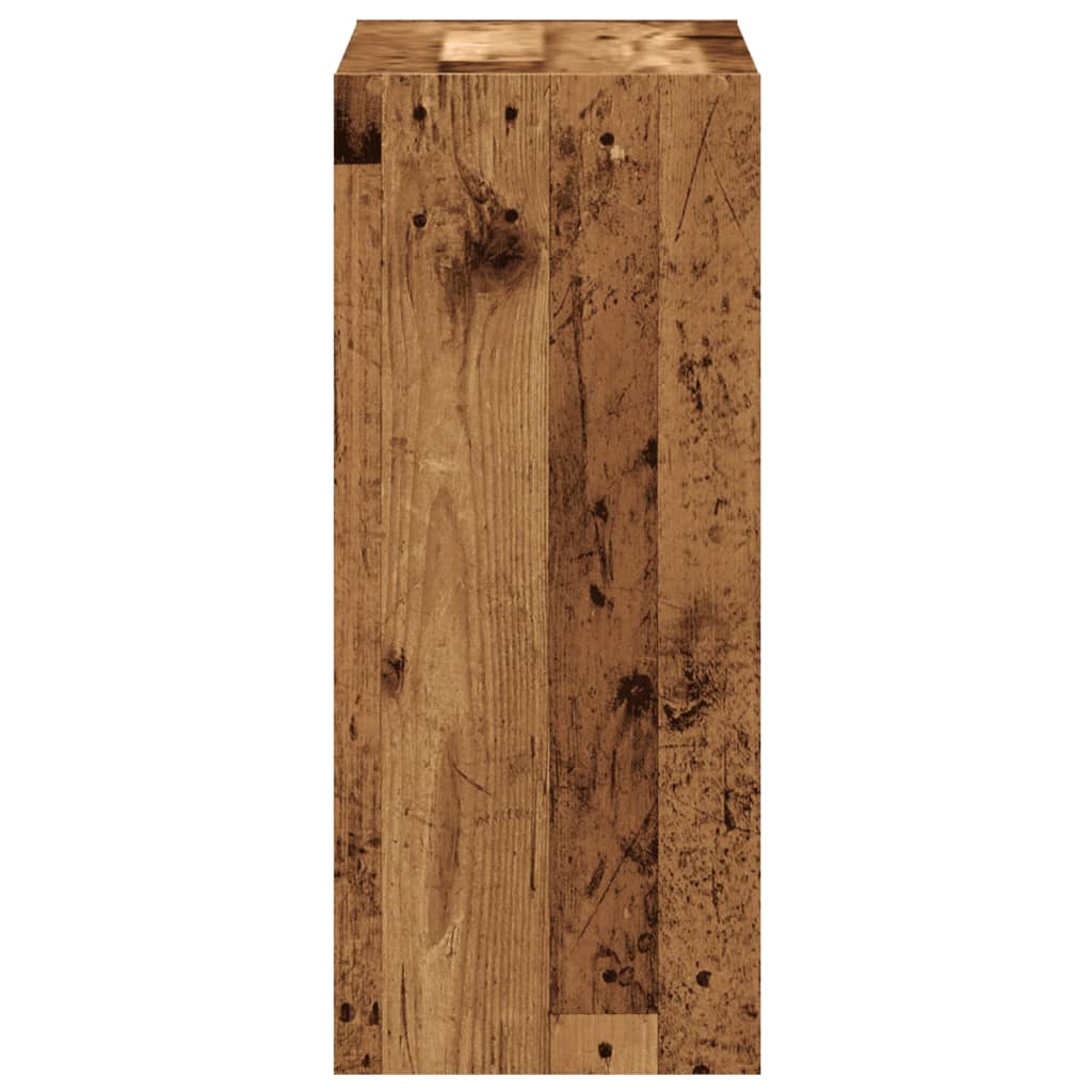 vidaXL Βιβλιοθήκη Όψη Παλαιού Ξύλου 68,5x32x75 εκ. Επεξεργασμένο Ξύλο
