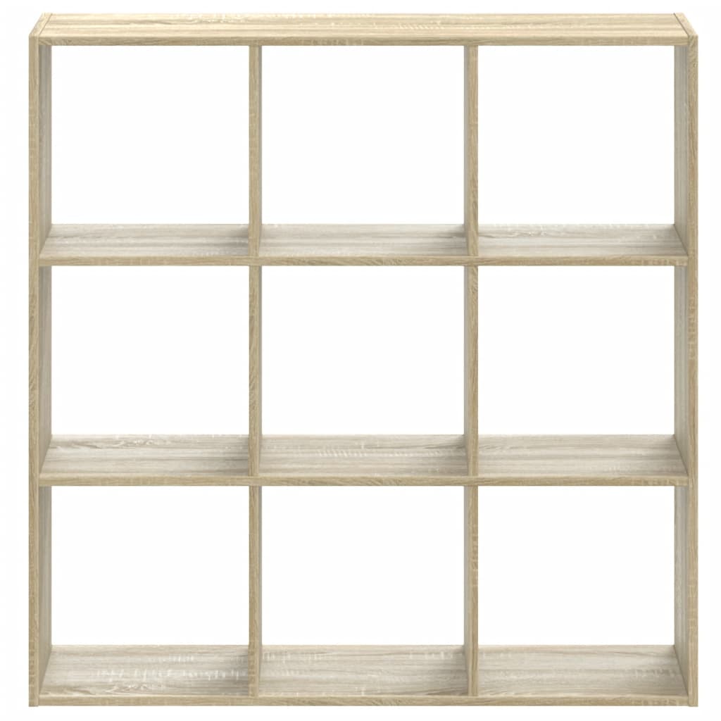 vidaXL Βιβλιοθήκη Sonoma Δρυς 102x32x102 εκ. από Επεξεργασμένο Ξύλο