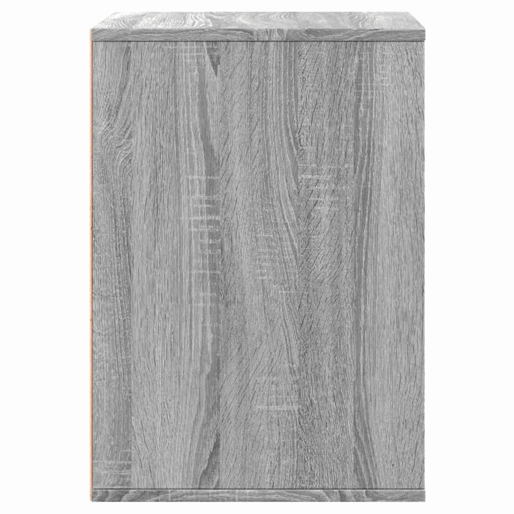 vidaXL Συρταριέρα Γκρι Sonoma 60x41x58 εκ. από Επεξεργ. Ξύλο