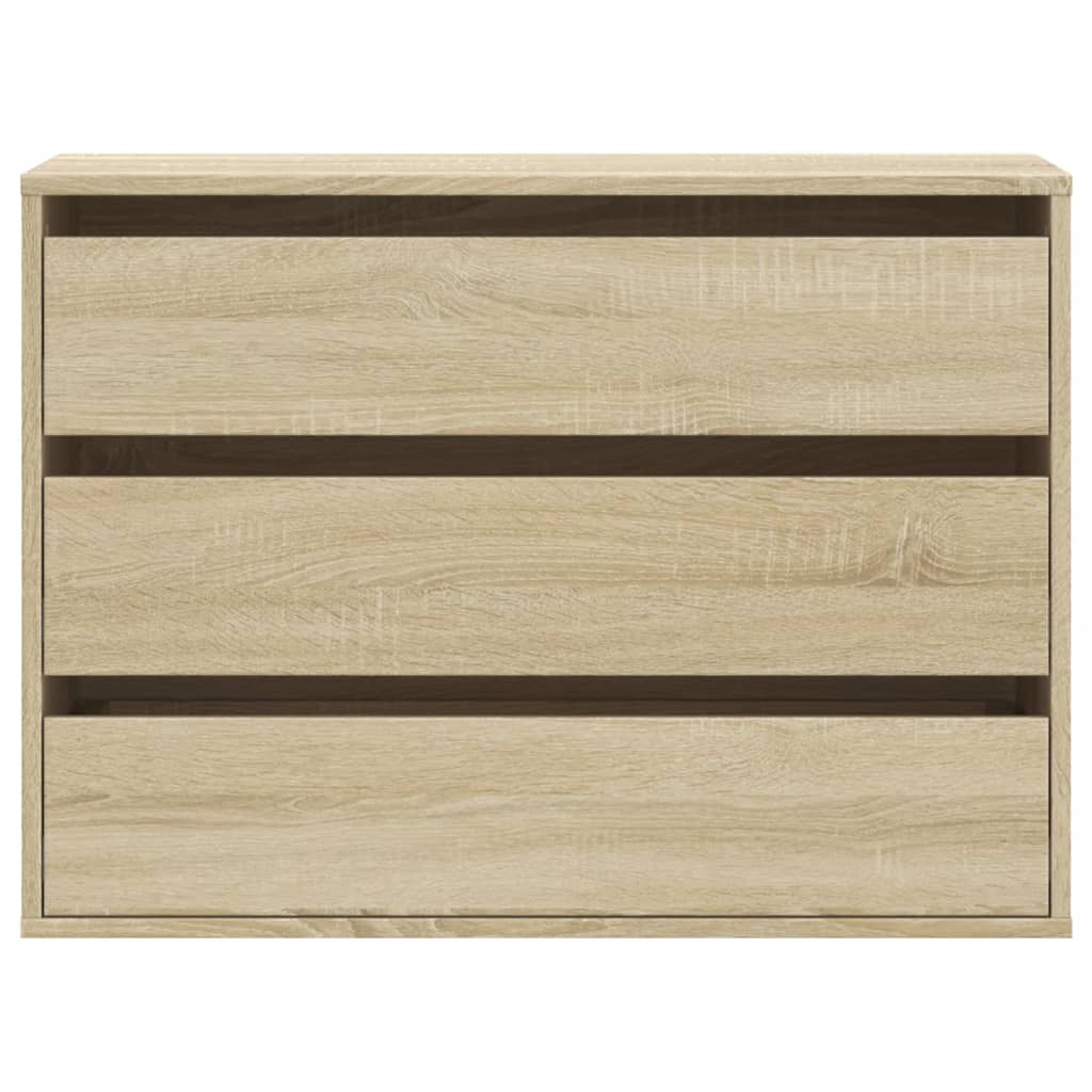 vidaXL Συρταριέρα Sonoma Δρυς 80x41x58 εκ. από Επεξεργ. Ξύλο