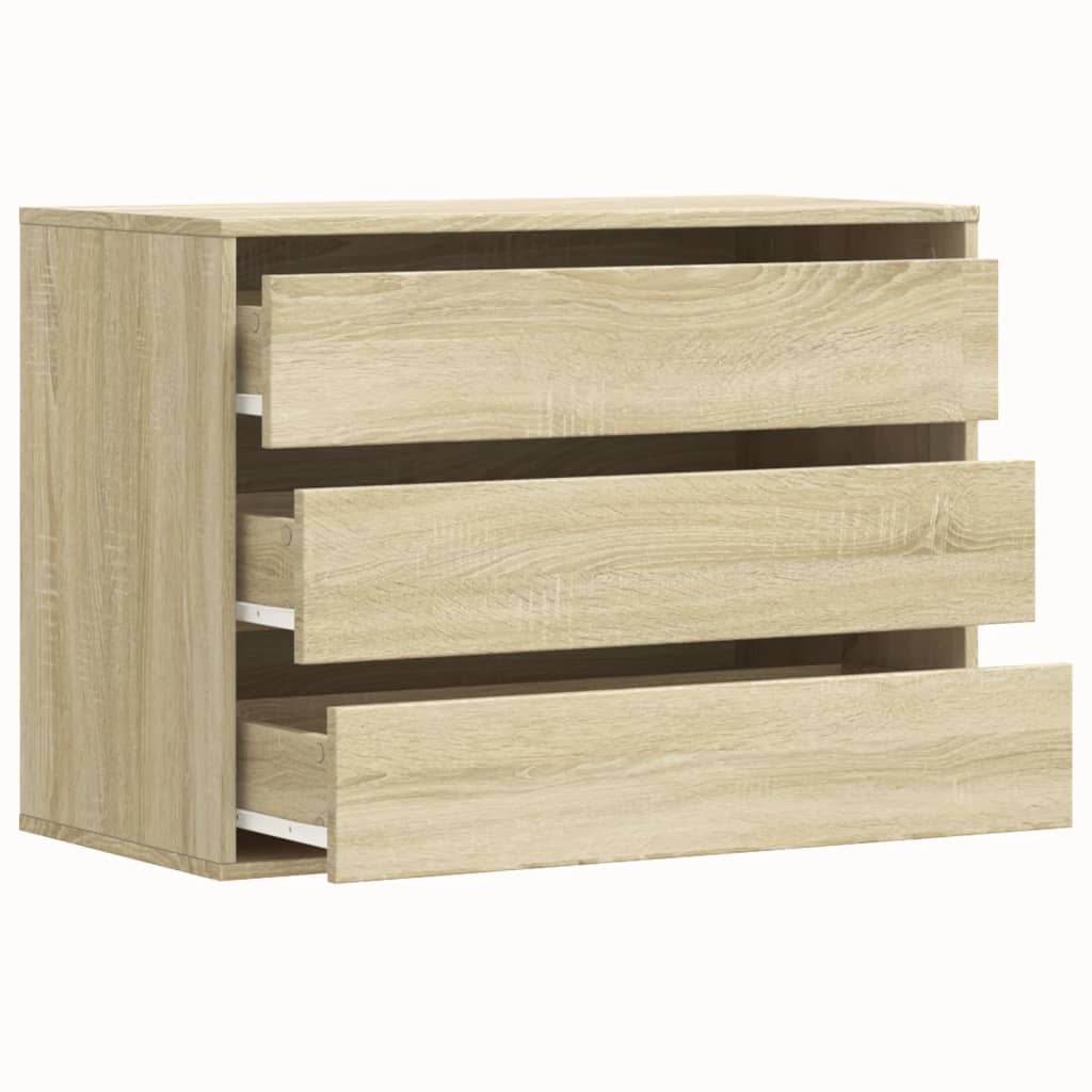 vidaXL Συρταριέρα Sonoma Δρυς 80x41x58 εκ. από Επεξεργ. Ξύλο
