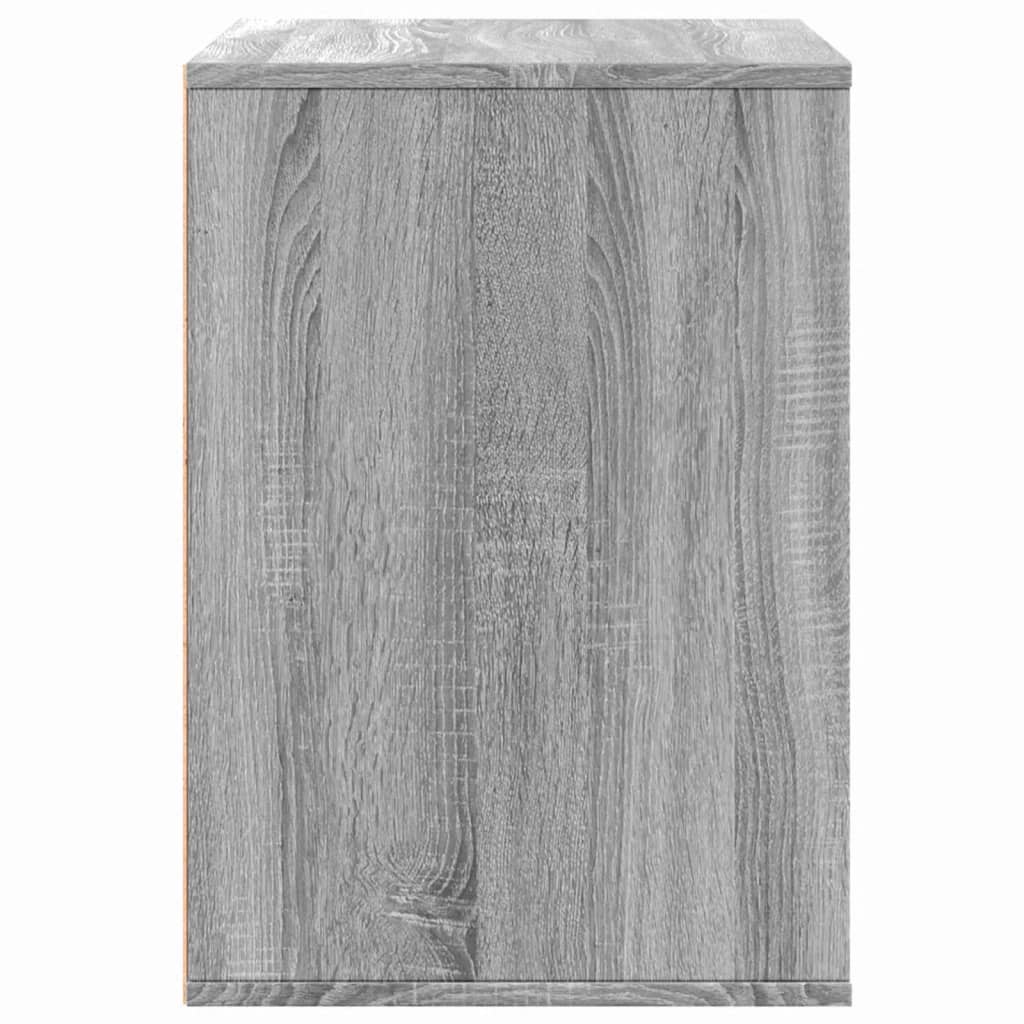 vidaXL Συρταριέρα Γκρι Sonoma 80x41x58 εκ. από Επεξεργ. Ξύλο
