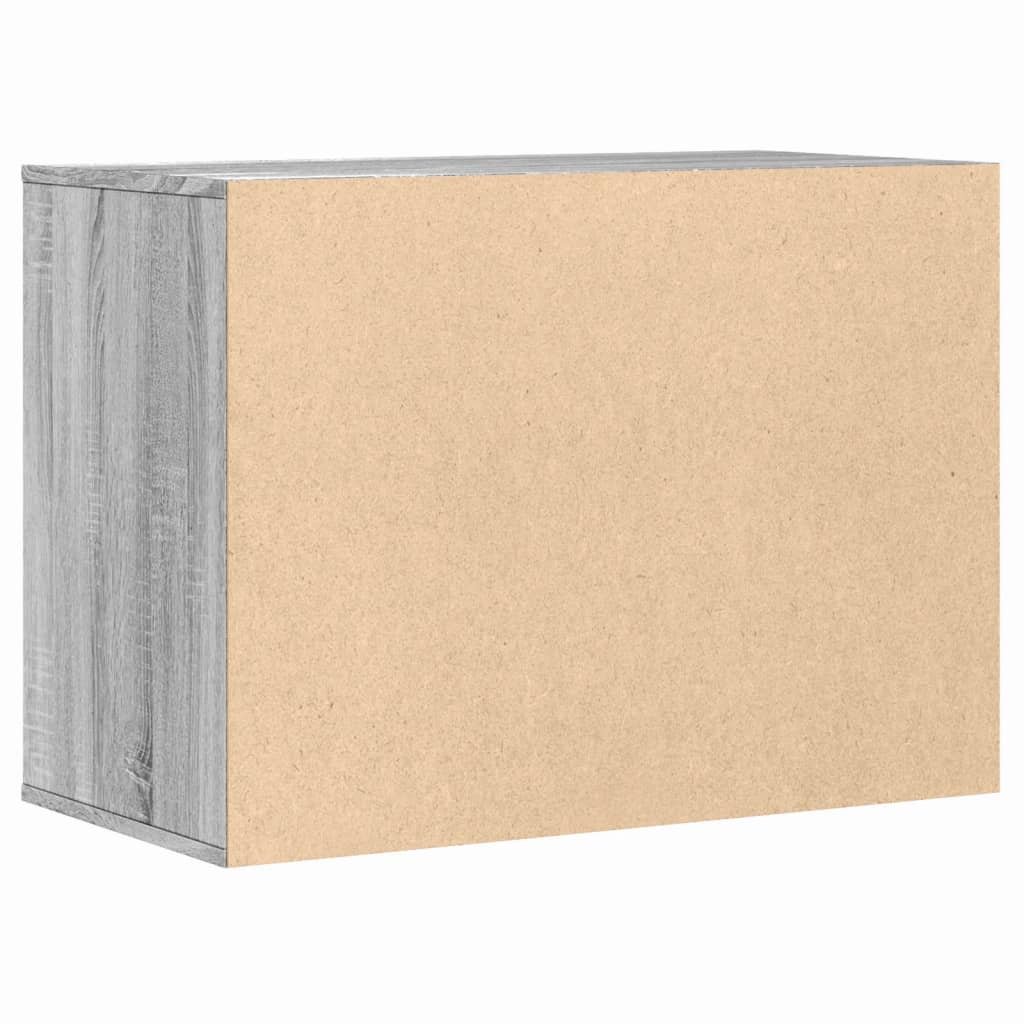 vidaXL Συρταριέρα Γκρι Sonoma 80x41x58 εκ. από Επεξεργ. Ξύλο