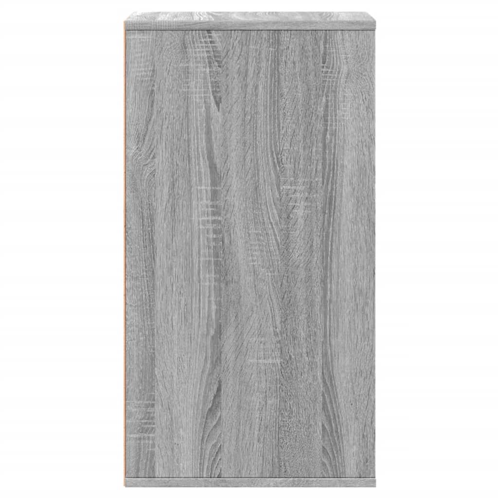 vidaXL Συρταριέρα Γκρι Sonoma 40x41x76 εκ. από Επεξεργ. Ξύλο