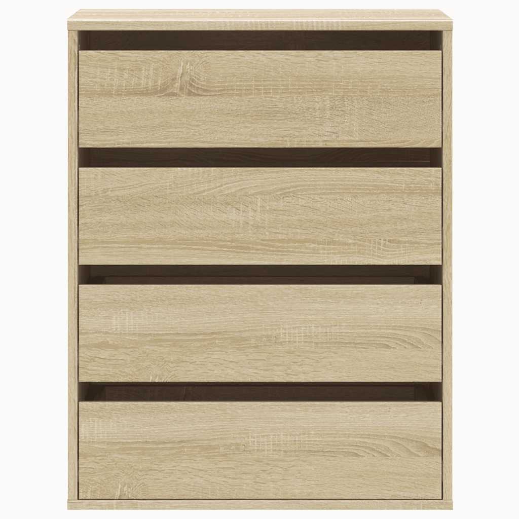 vidaXL Συρταριέρα Sonoma Δρυς 60x41x76 εκ. από Επεξεργ. Ξύλο