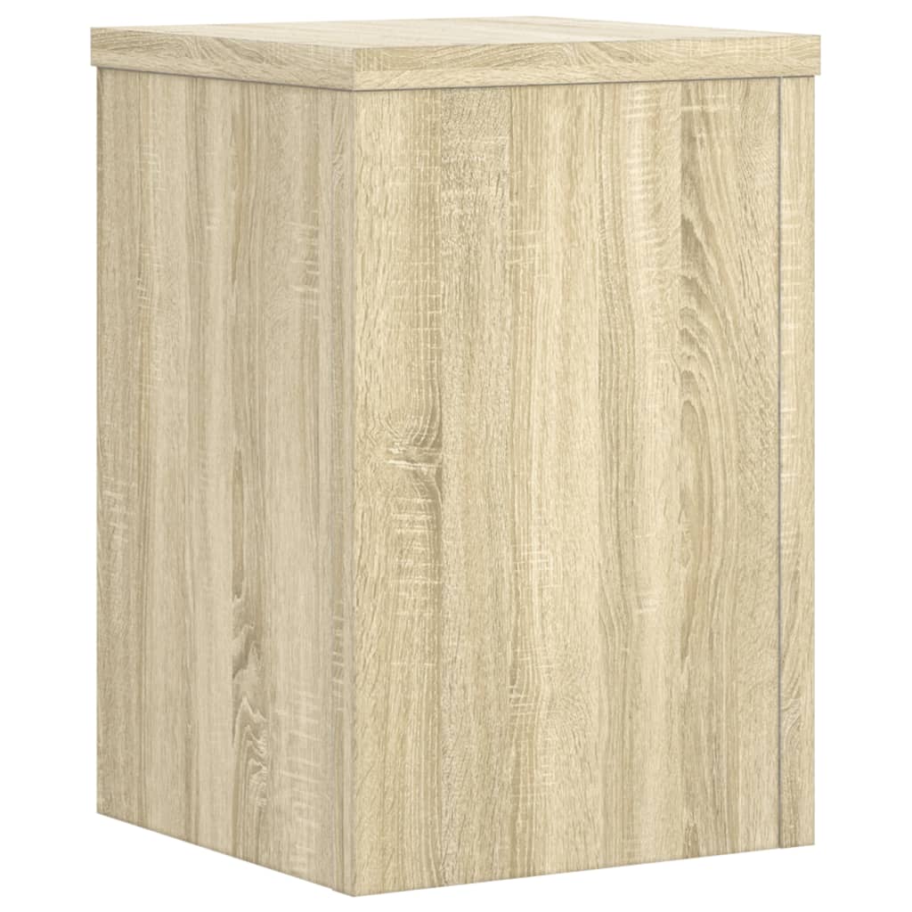 vidaXL Βάσεις Φυτών 2Τεμ. Sonoma Δρυς 25x25x35εκ. Επεξεργασμένο Ξύλο