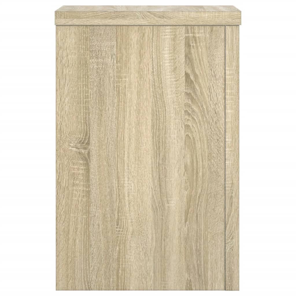 vidaXL Βάσεις Φυτών 2Τεμ. Sonoma Δρυς 25x25x35εκ. Επεξεργασμένο Ξύλο