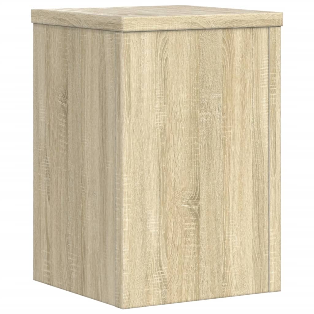 vidaXL Βάσεις Φυτών 2Τεμ. Sonoma Δρυς 25x25x35εκ. Επεξεργασμένο Ξύλο