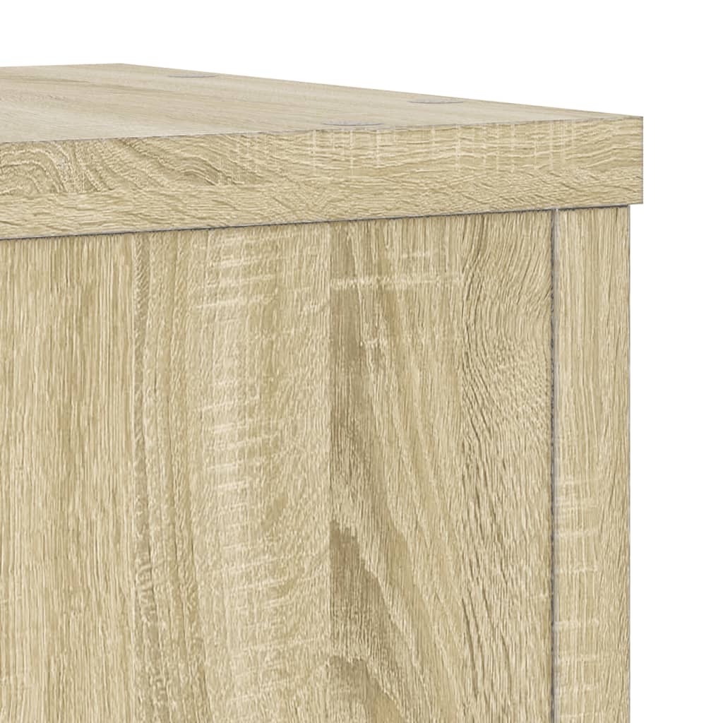 vidaXL Βάσεις Φυτών 2Τεμ. Sonoma Δρυς 25x25x35εκ. Επεξεργασμένο Ξύλο