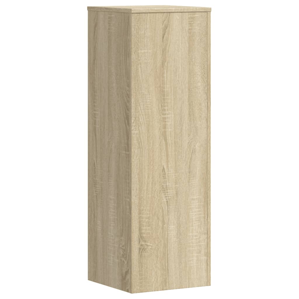 vidaXL Βάσεις Φυτών Sonoma Δρυς 33x33x100εκ. Επεξεργασμένο Ξύλο