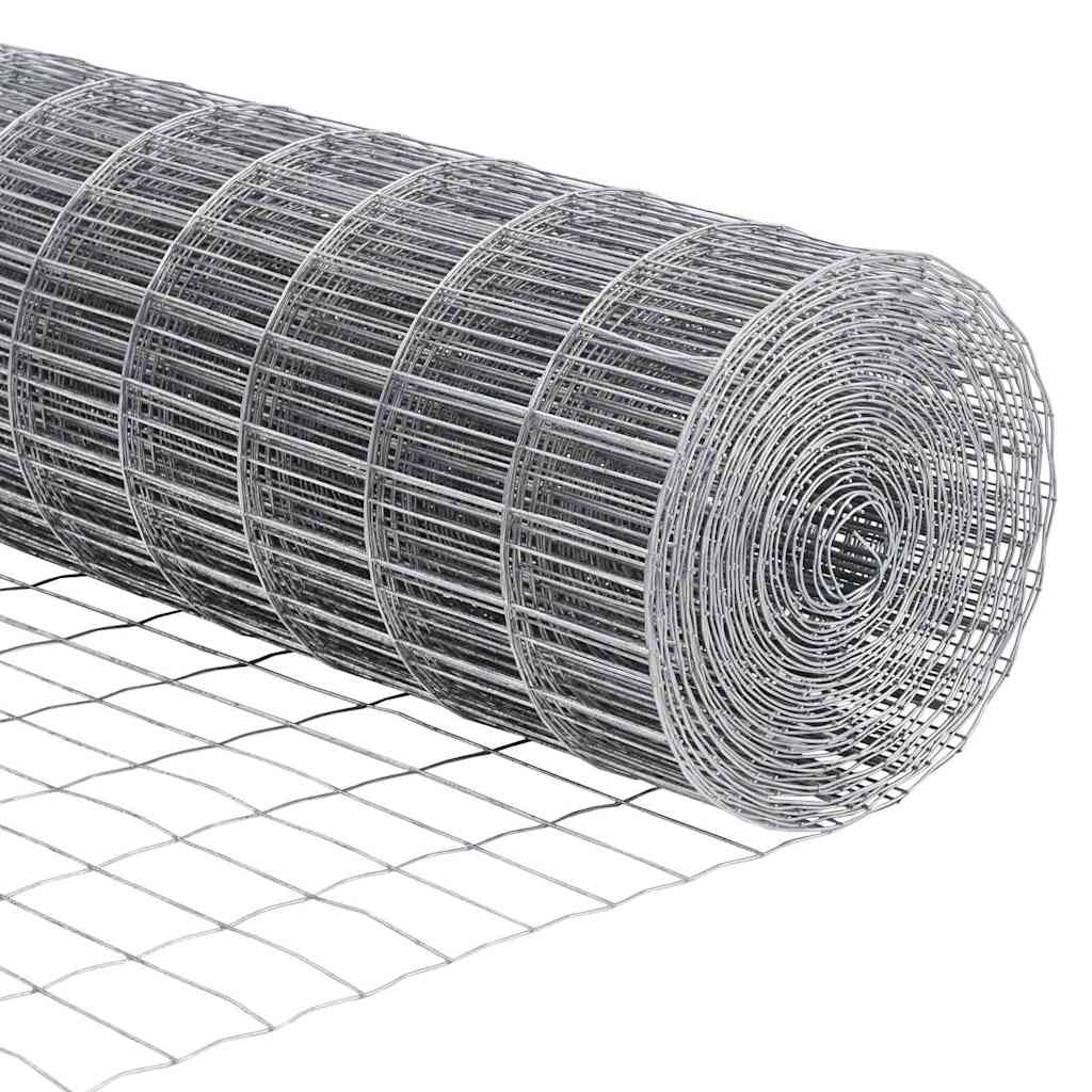 vidaXL Ευρωπαϊκός Φράκτης με 13 Πόστες 1.2x25 μ Γαλβανισμένο Ατσάλι