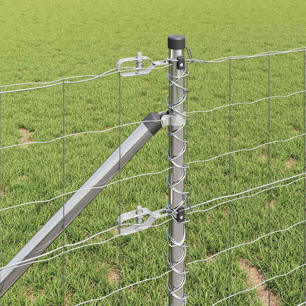 vidaXL Euro Fence με 13 Άγκιστρα 0.6x25 μ Γαλβανισμένο Ατσάλι