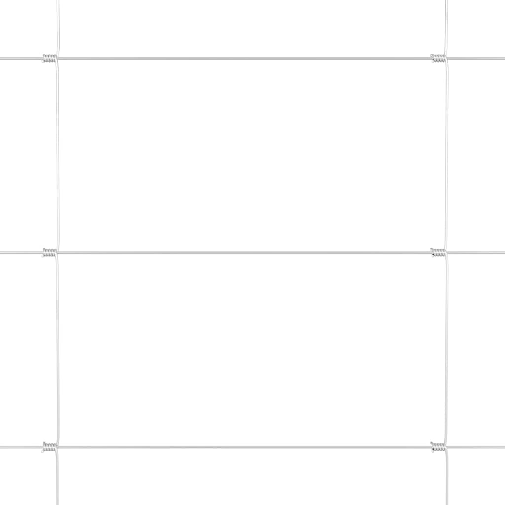 vidaXL Field Fence 1.6x25 μ Γαλβανισμένος Χάλυβας