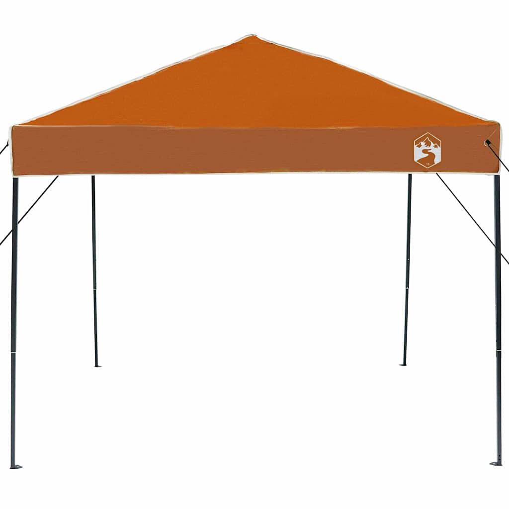 vidaXL Σκηνή Σκίασης Πορτοκαλί 250 x 250 x 227 / 236 / 245 εκ.