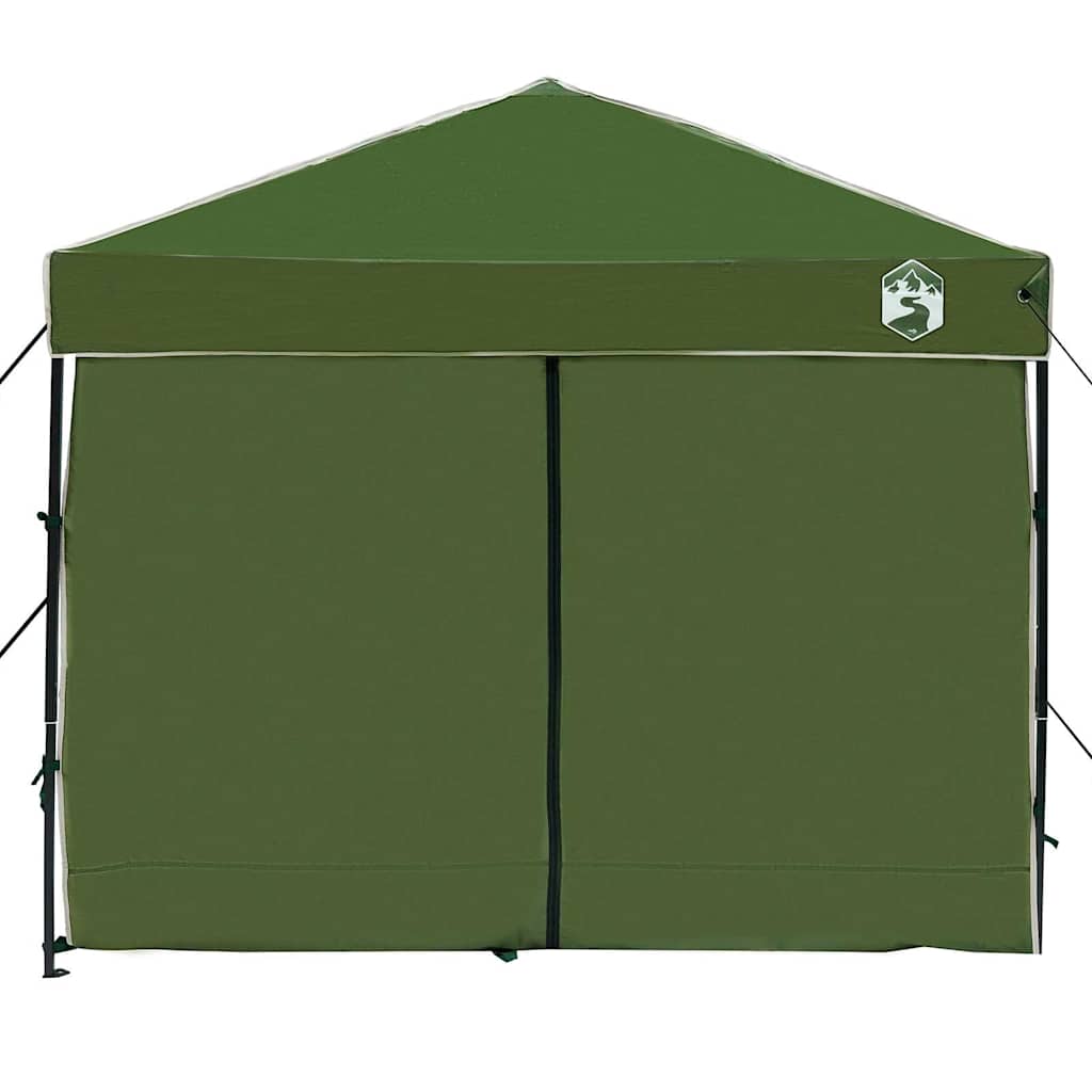 vidaXL Σκηνή Σκίασης Πράσινο 250 x 250 x 227 / 236 / 245 εκ. Ύφασμα Oxford