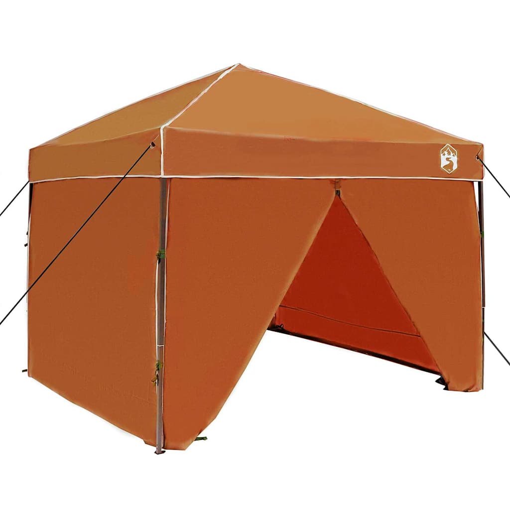 vidaXL Σκηνή Σκίασης Πορτοκαλί 250 x 250 x 227 / 236 / 245 εκ.