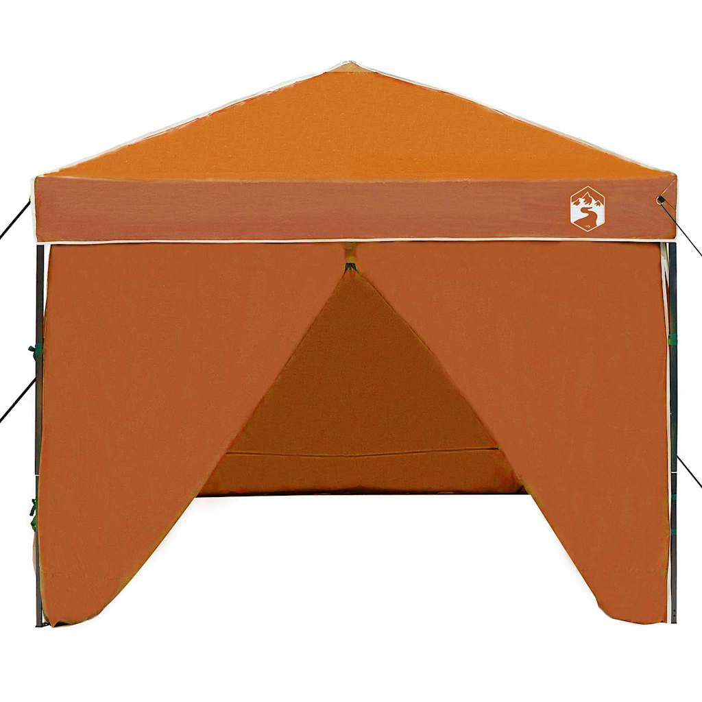 vidaXL Σκηνή Σκίασης Πορτοκαλί 250 x 250 x 227 / 236 / 245 εκ.