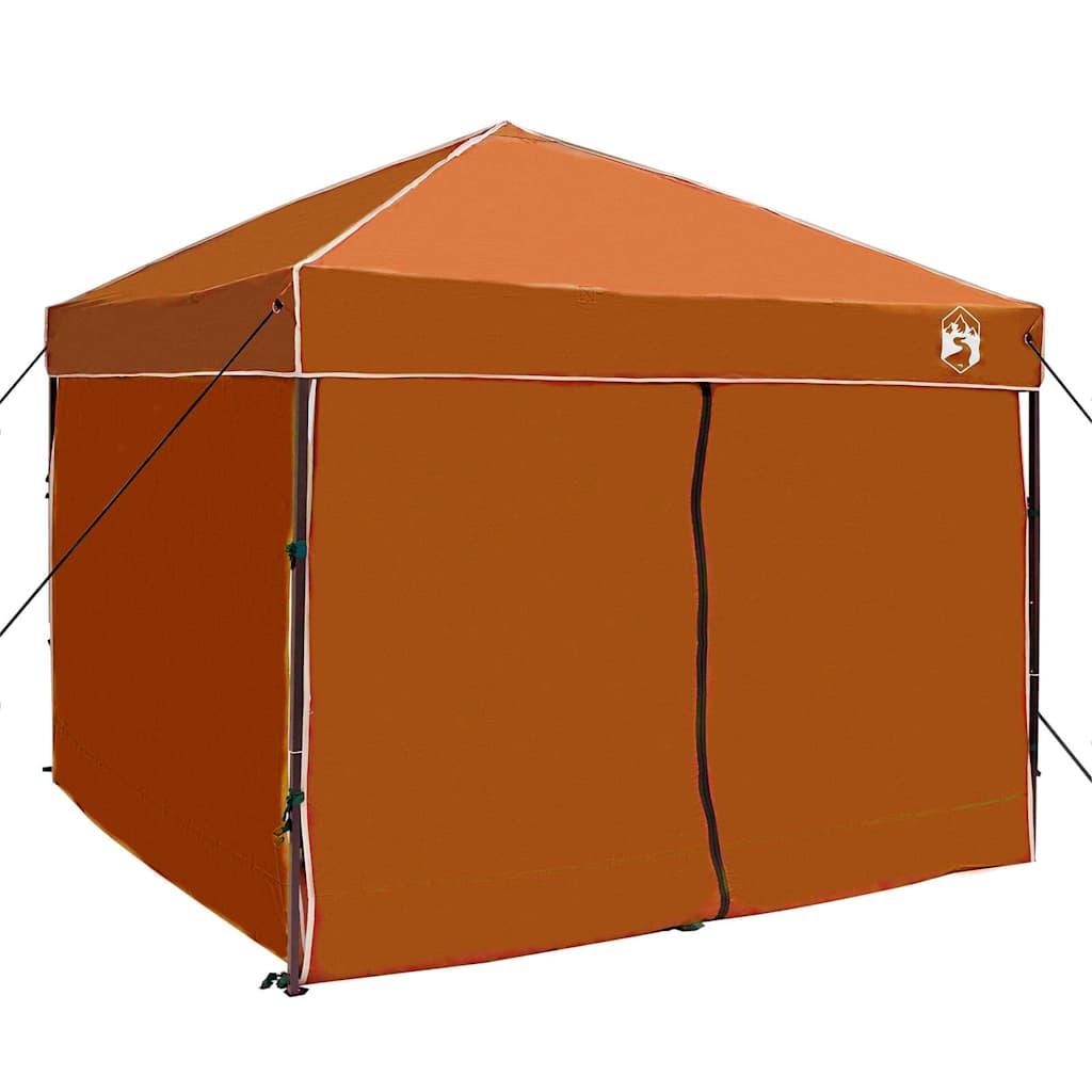 vidaXL Σκηνή Σκίασης Πορτοκαλί 250 x 250 x 227 / 236 / 245 εκ.