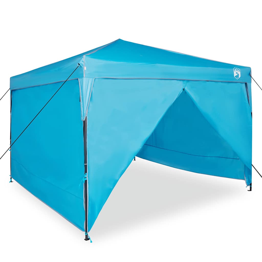 vidaXL Σκηνή Σκίασης Μπλε 300 x 300 x 227 / 236 / 245 εκ Ύφασμα Oxford
