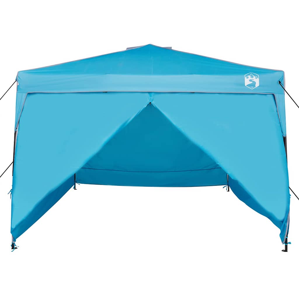 vidaXL Σκηνή Σκίασης Μπλε 300 x 300 x 227 / 236 / 245 εκ Ύφασμα Oxford