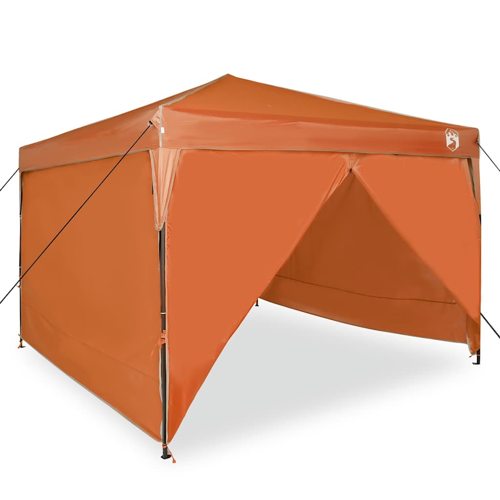 vidaXL Σκηνή Σκίασης Πορτοκαλί 300 x 300 x 227 / 236 / 245 εκ