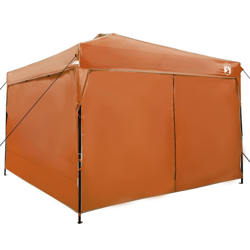 vidaXL Σκηνή Σκίασης Πορτοκαλί 300 x 300 x 227 / 236 / 245 εκ