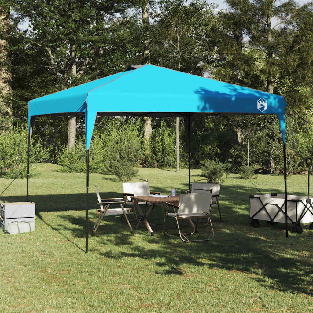 vidaXL Σκηνή Σκίασης Μπλε 300 x 300 x 227 / 236 / 245 εκ Ύφασμα Oxford