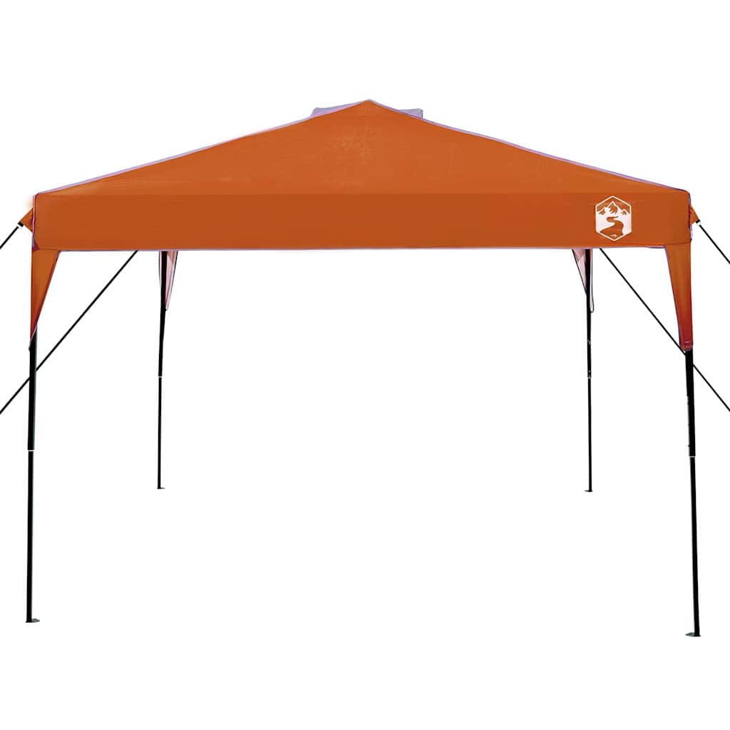vidaXL Σκηνή Σκίασης Πορτοκαλί 300 x 300 x 227 / 236 / 245 εκ
