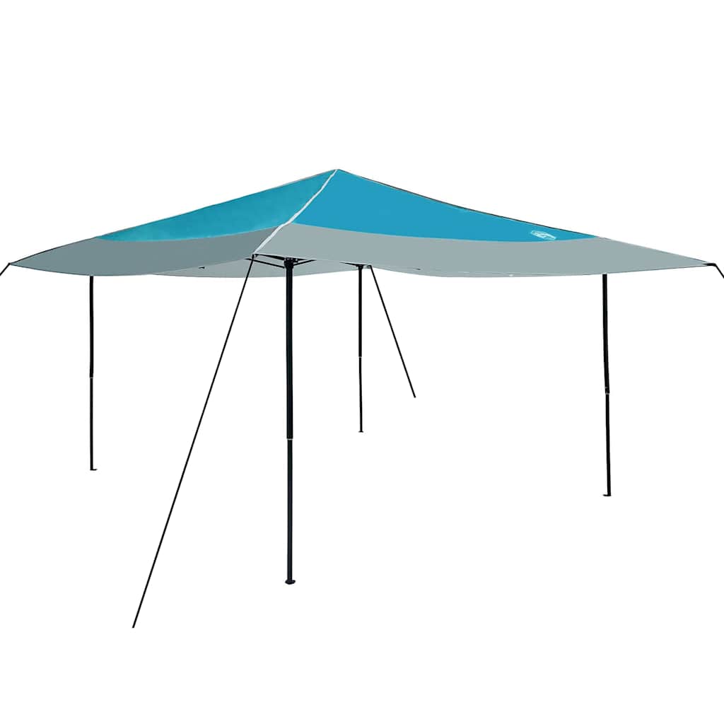 vidaXL Σκηνή Σκίασης Μπλε 400 x 400 x 227 / 236 / 245 εκ Ύφασμα Oxford