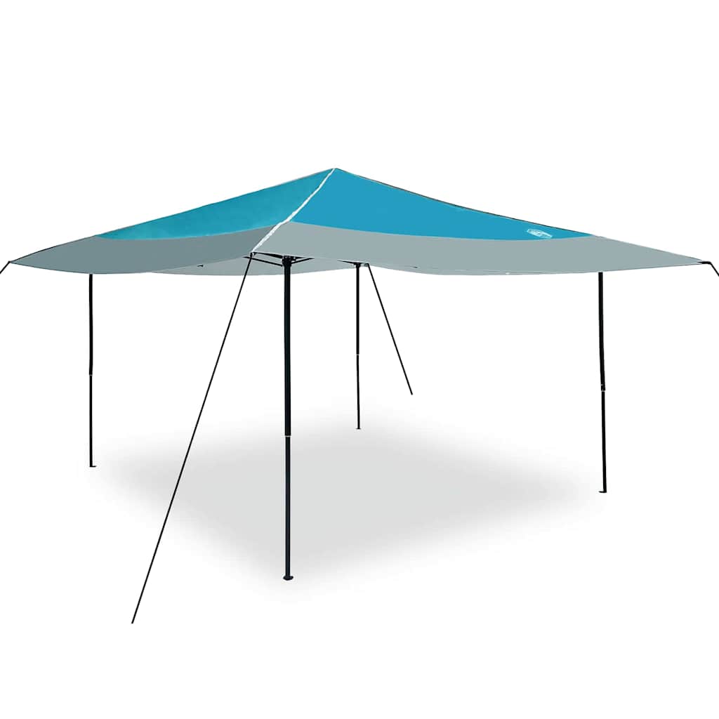 vidaXL Σκηνή Σκίασης Μπλε 400 x 400 x 227 / 236 / 245 εκ Ύφασμα Oxford