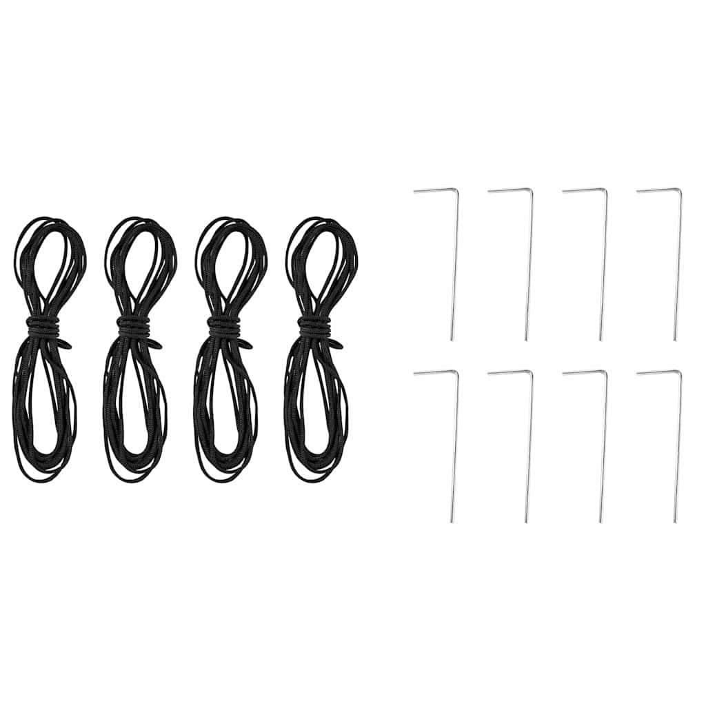 vidaXL Σκηνή Σκίασης Πράσινο 400 x 400 x 227 / 236 / 245 εκ Ύφασμα Oxford