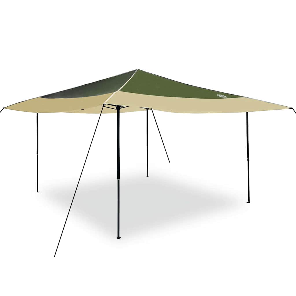 vidaXL Σκηνή Σκίασης Πράσινο 400 x 400 x 227 / 236 / 245 εκ Ύφασμα Oxford