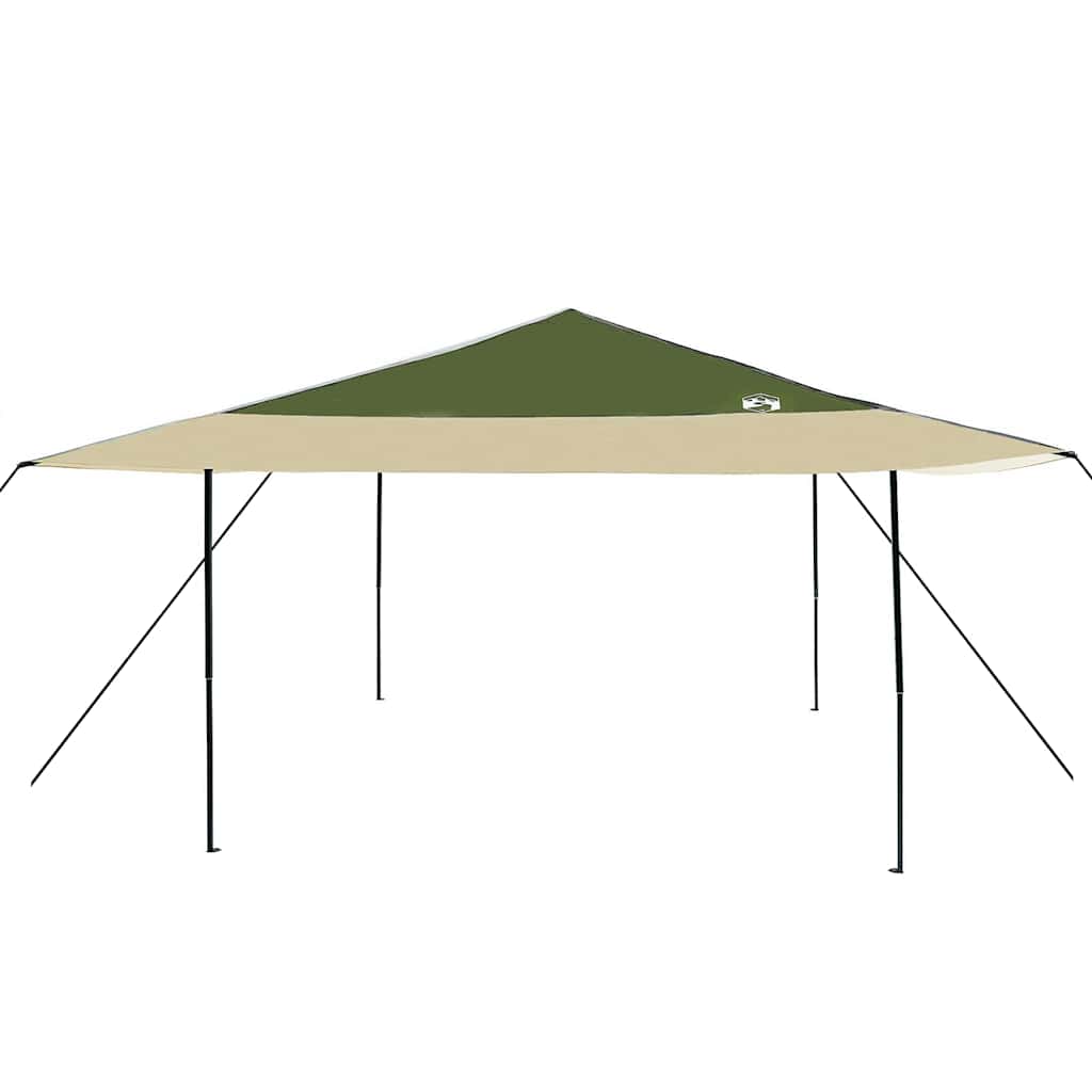 vidaXL Σκηνή Σκίασης Πράσινο 400 x 400 x 227 / 236 / 245 εκ Ύφασμα Oxford