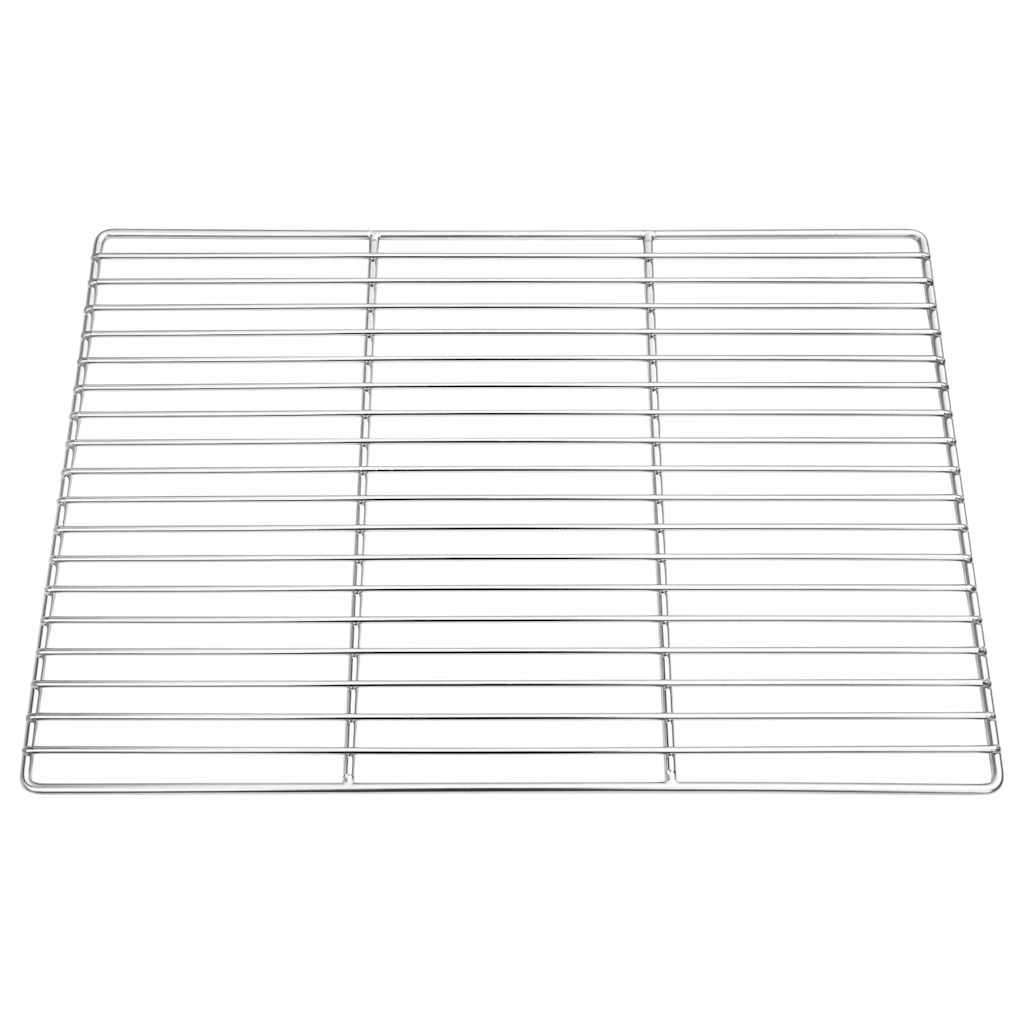 vidaXL BBQ Grill Grate με Χερούλια Ορθογώνιο 50x35 εκ. 304 Ανοξείδωτο Ατσάλι