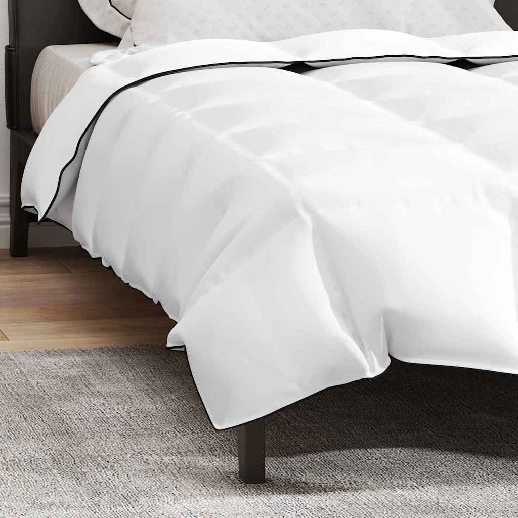 vidaXL Χειμερινό Παπλωματοθήκη Λευκό 155 x 200 εκ.