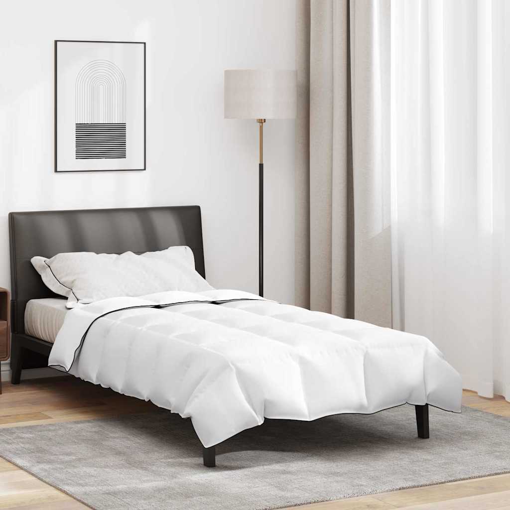 vidaXL Χειμερινό Παπλωματοθήκη Λευκό 155 x 200 εκ.