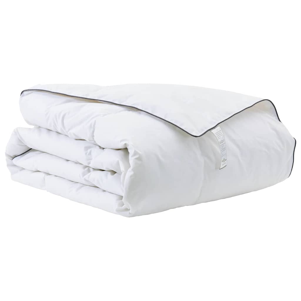 vidaXL Χειμερινό Παπλωματοθήκη Λευκό 140 x 220 cm