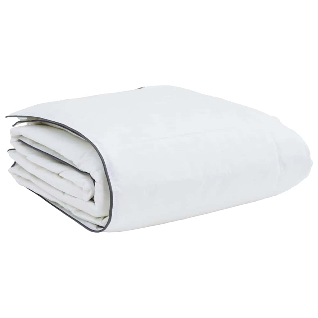 vidaXL Χειμερινό Παπλωματοθήκη Λευκό 140 x 220 cm