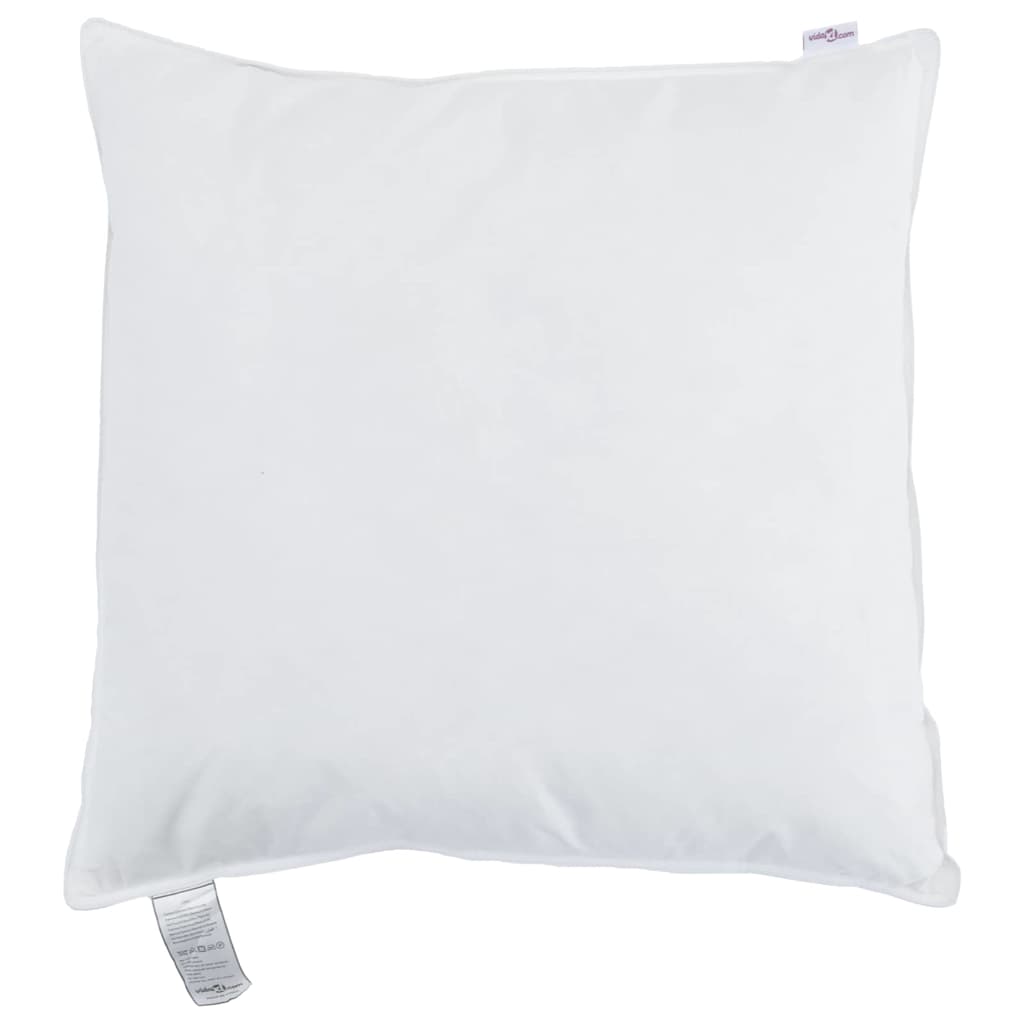 vidaXL Μαξιλάρια 2 pcs Λευκό 130gsm 100% βαμβάκι