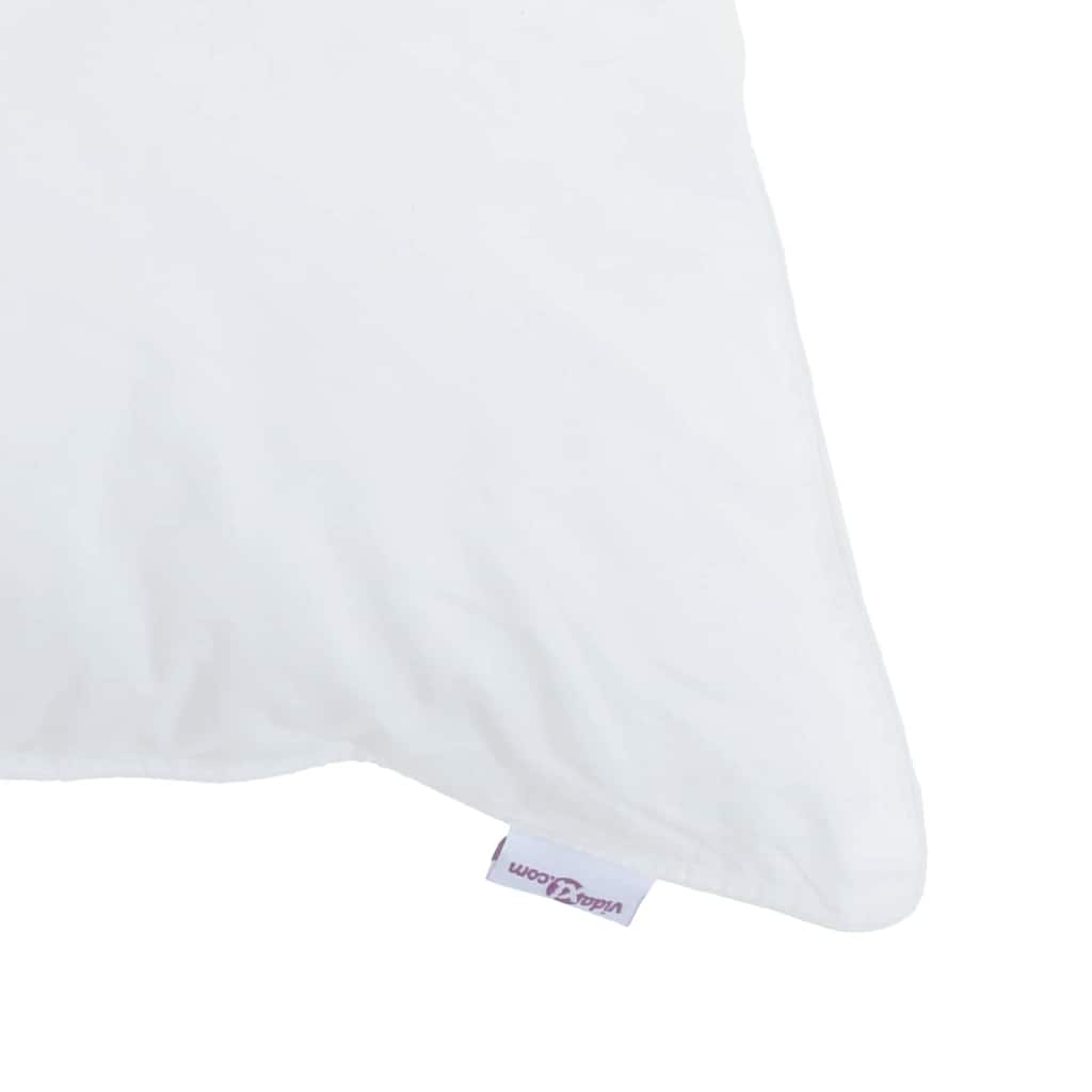 vidaXL Μαξιλάρια 2 pcs Λευκό 130gsm 100% βαμβάκι